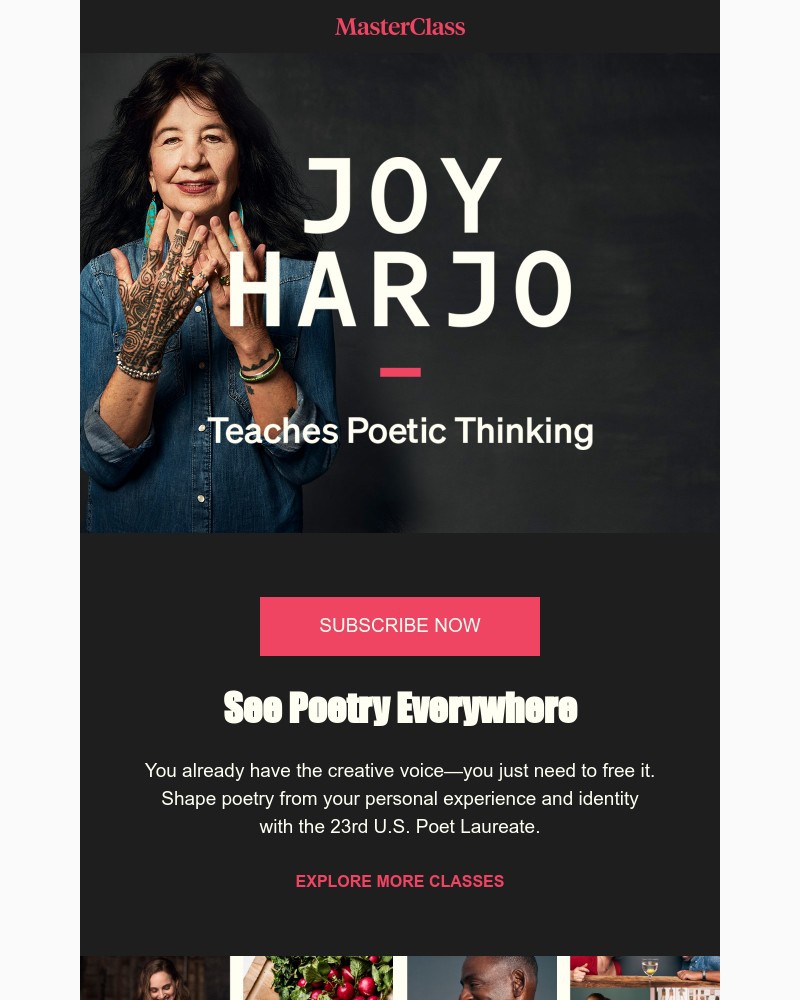  - Meet your new instructor: Joy Harjo