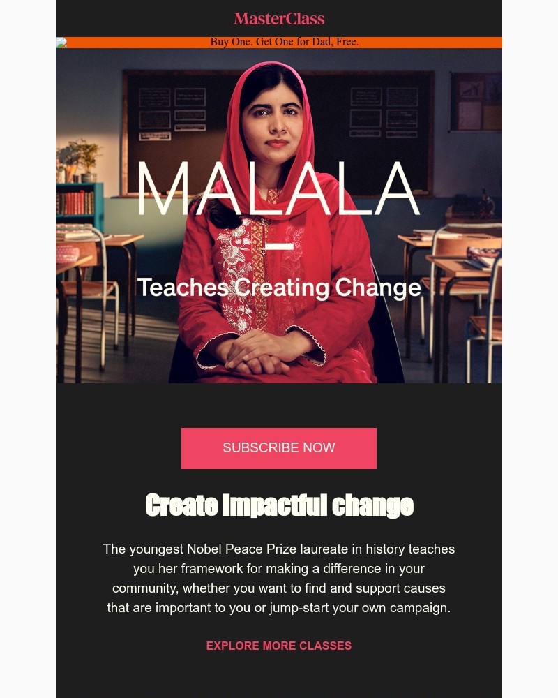  - Meet your new instructor: Malala