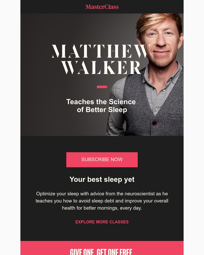  - Meet your new instructor: Matthew Walker