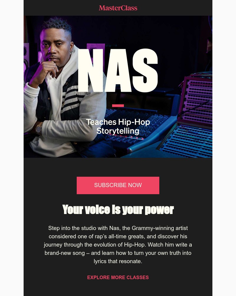 - Meet your new instructor: Nas