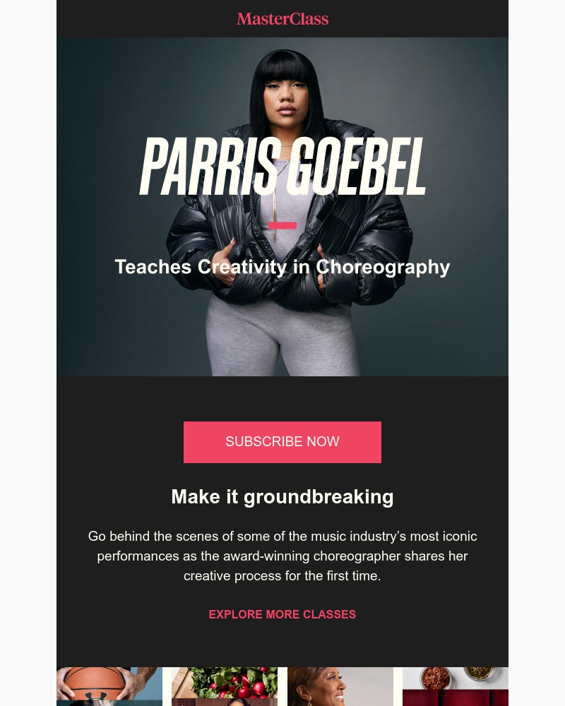  - Meet your new instructor: Parris Goebel