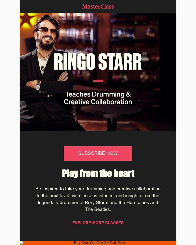  - Meet your new instructor: Ringo Starr