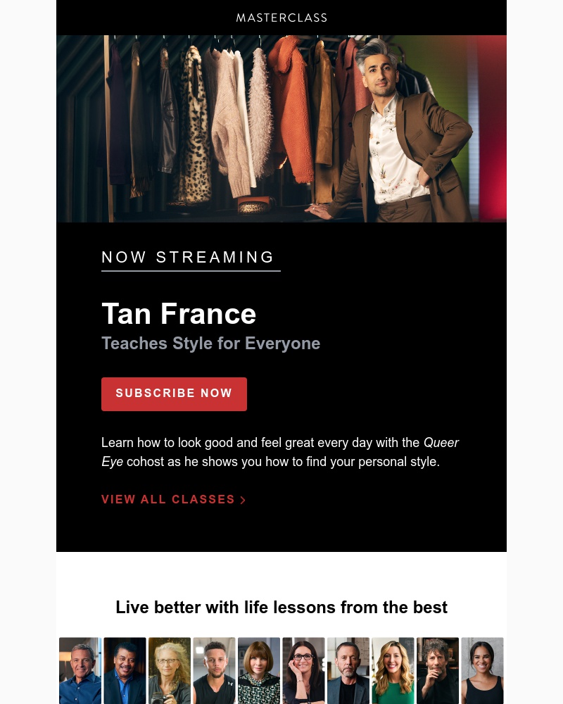 - Meet your new instructor: Tan France