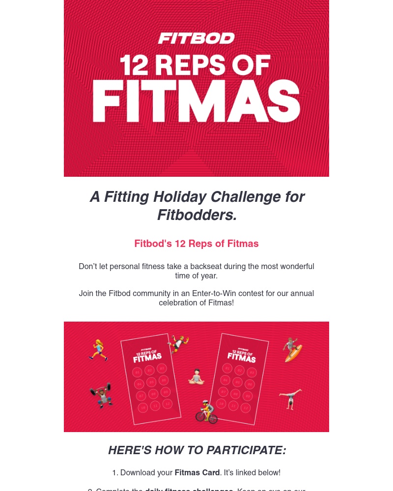 Fitbod - Merry Fitmas! 