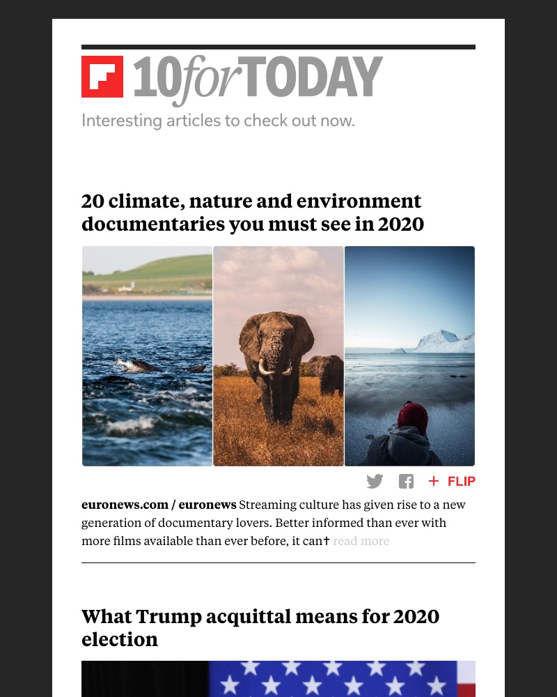 Flipboard - Must see climate, nature and environment documentaries