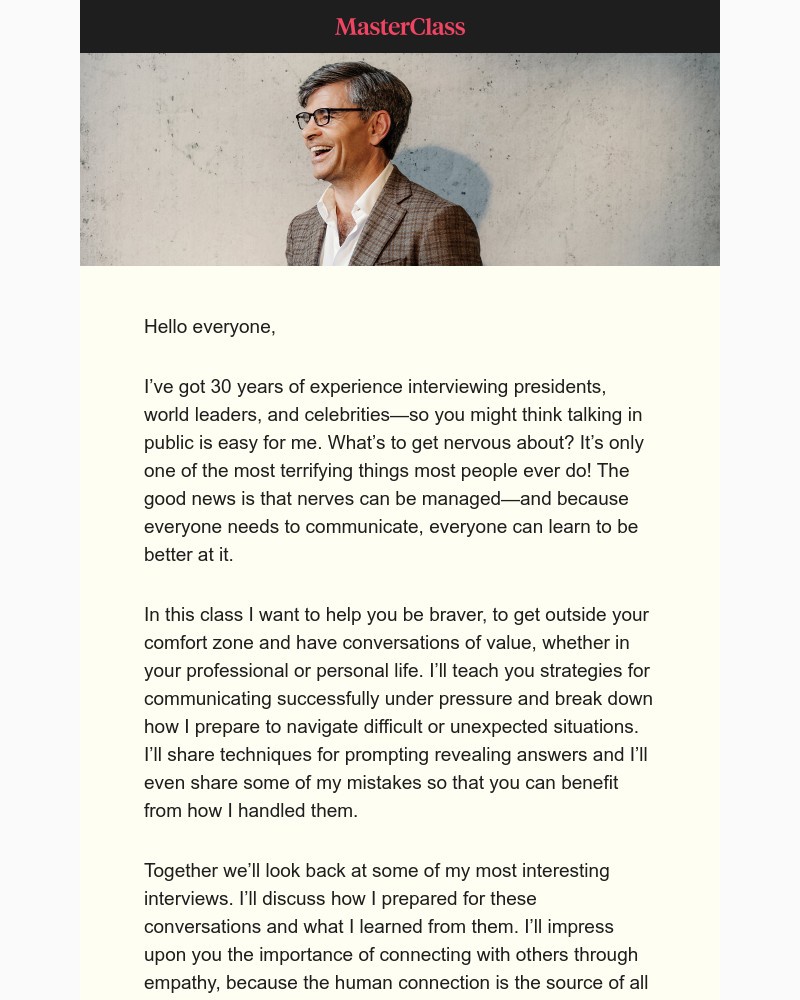  - My class on purposeful communication is here