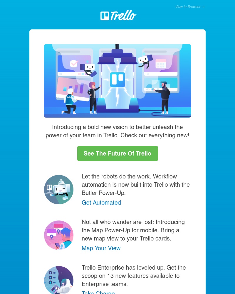 Trello - Native automation is here. 🤖
