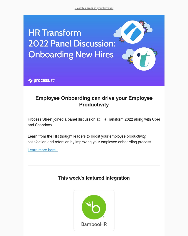Process Street - 👤 Need help with Employee Onboarding?
