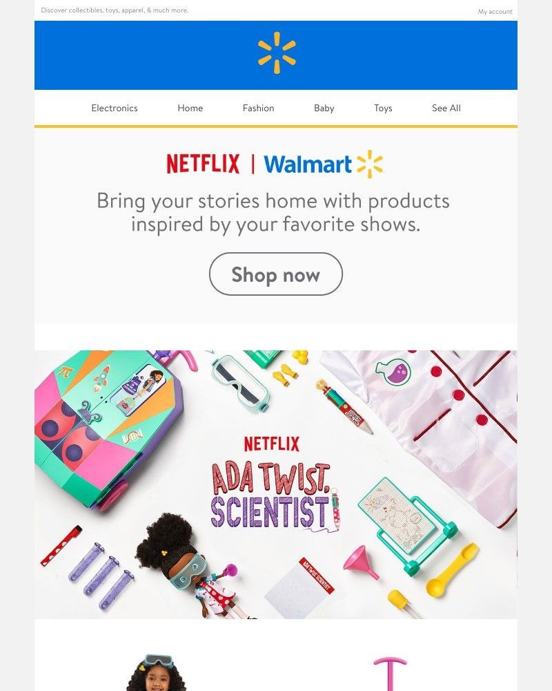 Walmart - Netflix & Walmart have joined forces
