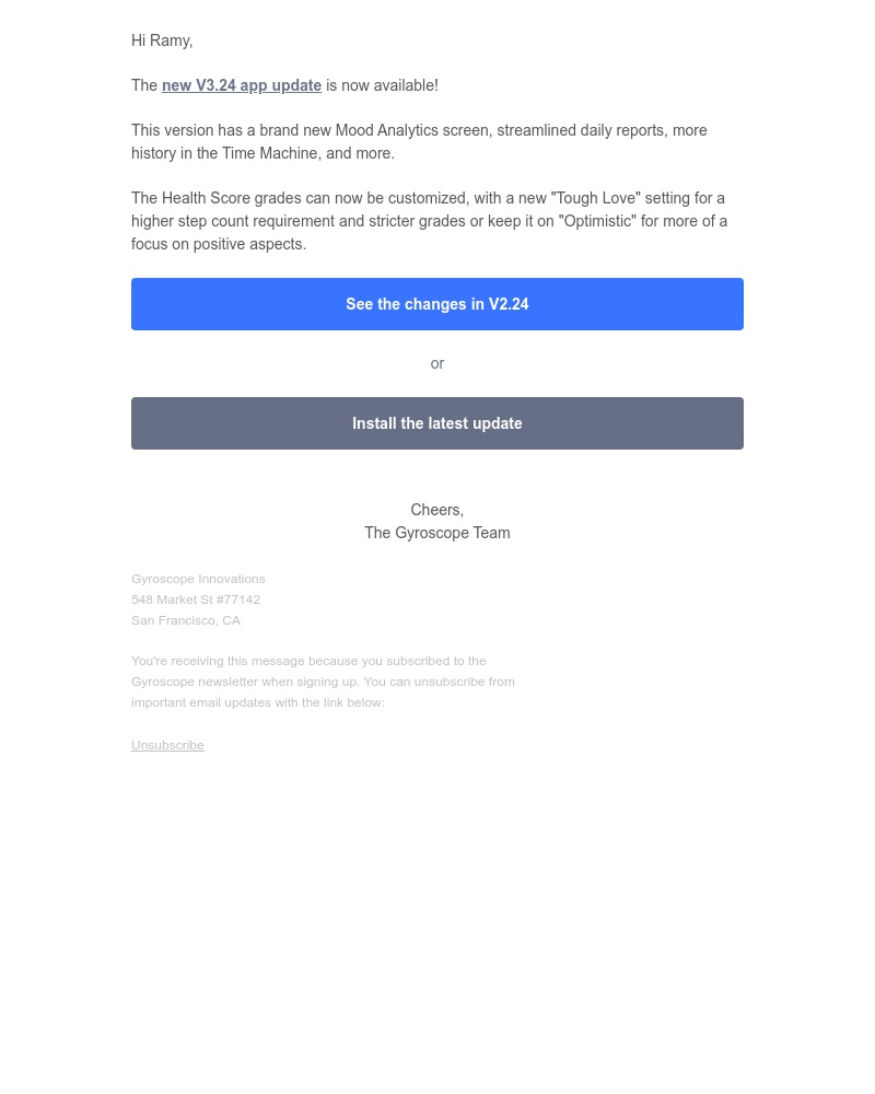 Gyroscope - ✨ New app update: Mood Analytics, improved health reports, and more...
