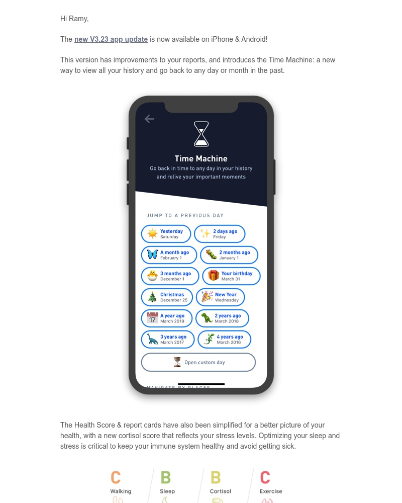 Gyroscope - ⏳New app update: Time Machine, improved health reports, and more...