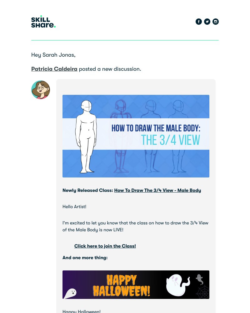 Skillshare - NEW CLASS! Draw The Hardest View of The Body Easily, Step by Step!