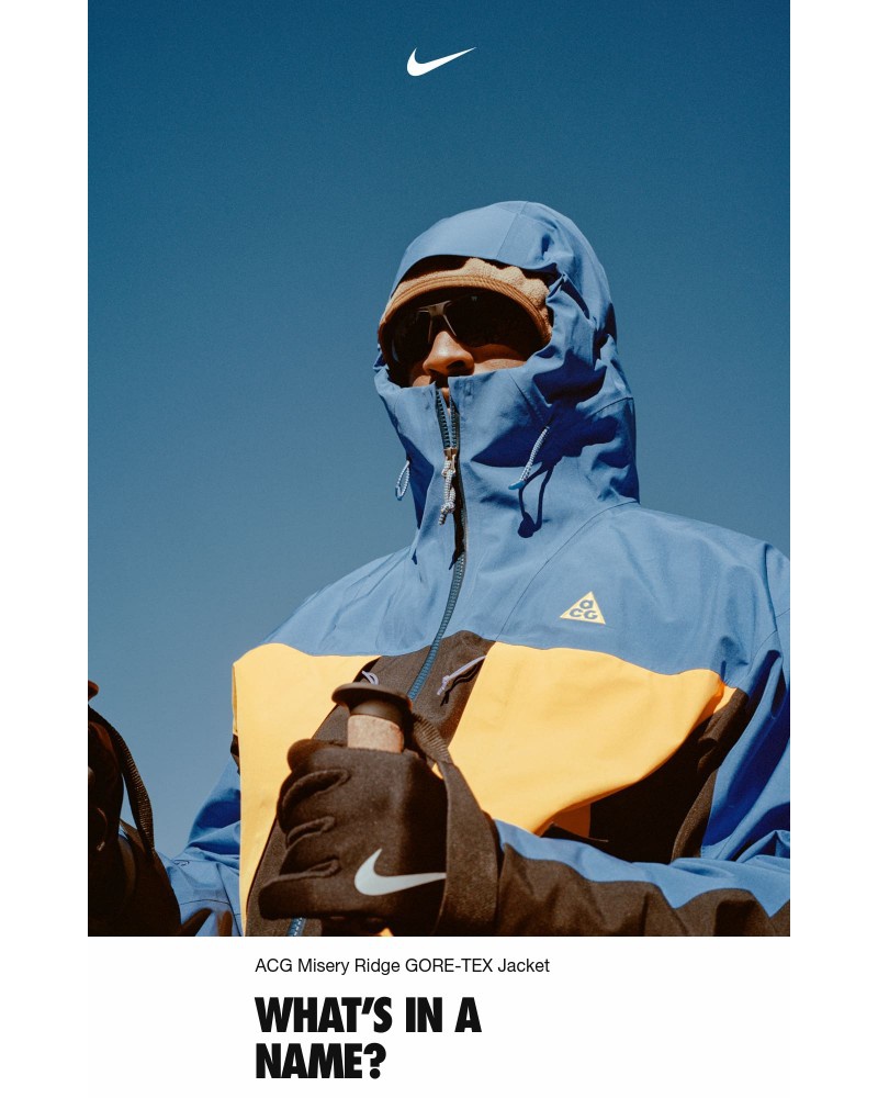 SNKRS by Nikes - New colourway: the Misery Ridge GORE-TEX Jacket