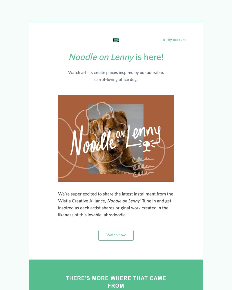 Wistia - New from the Wistia Creative Alliance! 🐶