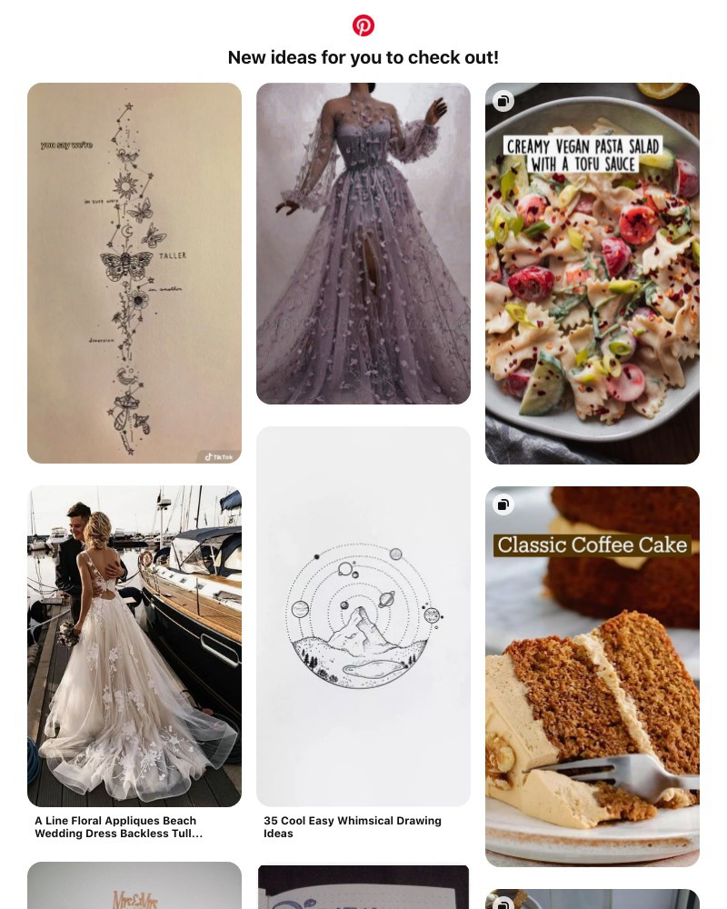 Pinterest - New ideas are ready for you