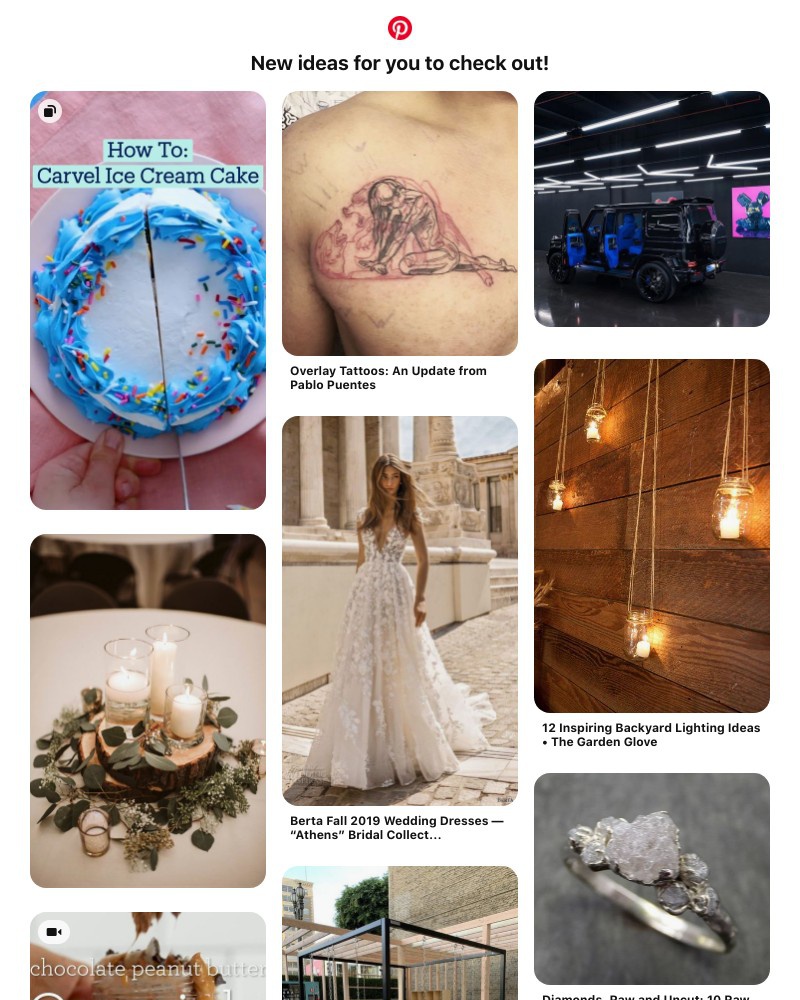 Pinterest - 📌 New ideas are ready for you