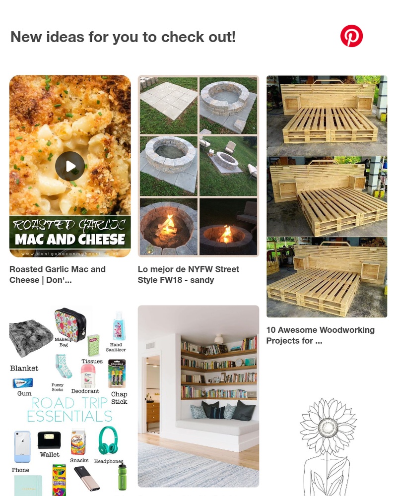 Pinterest - 📌 New ideas are ready for you