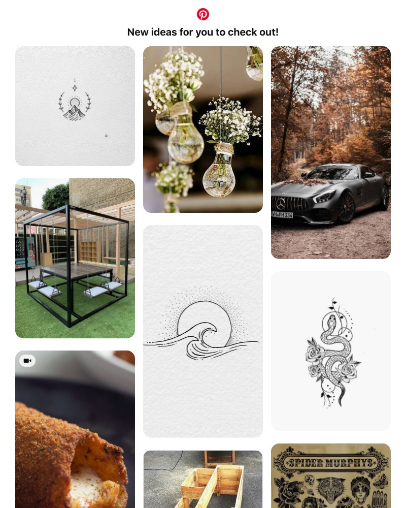Pinterest - 📌 New ideas are ready for you