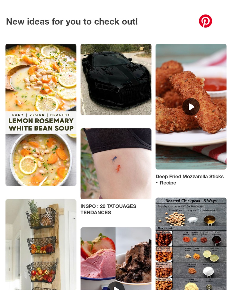 Pinterest - 📌 New ideas are ready for you