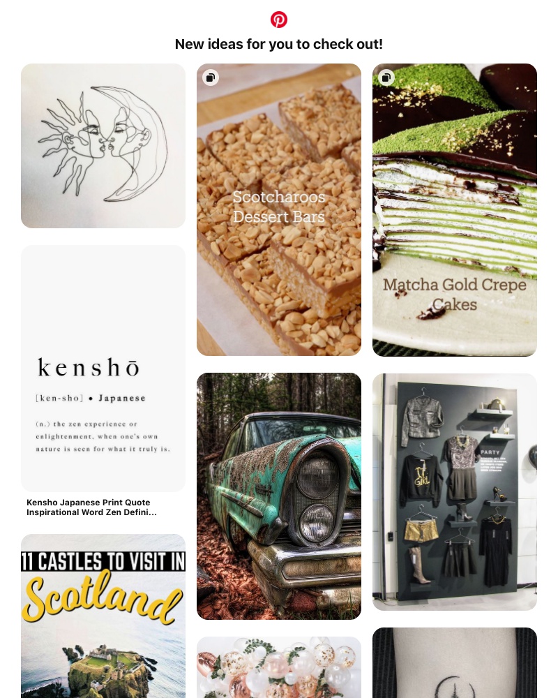 Pinterest - 📌 New ideas are ready for you