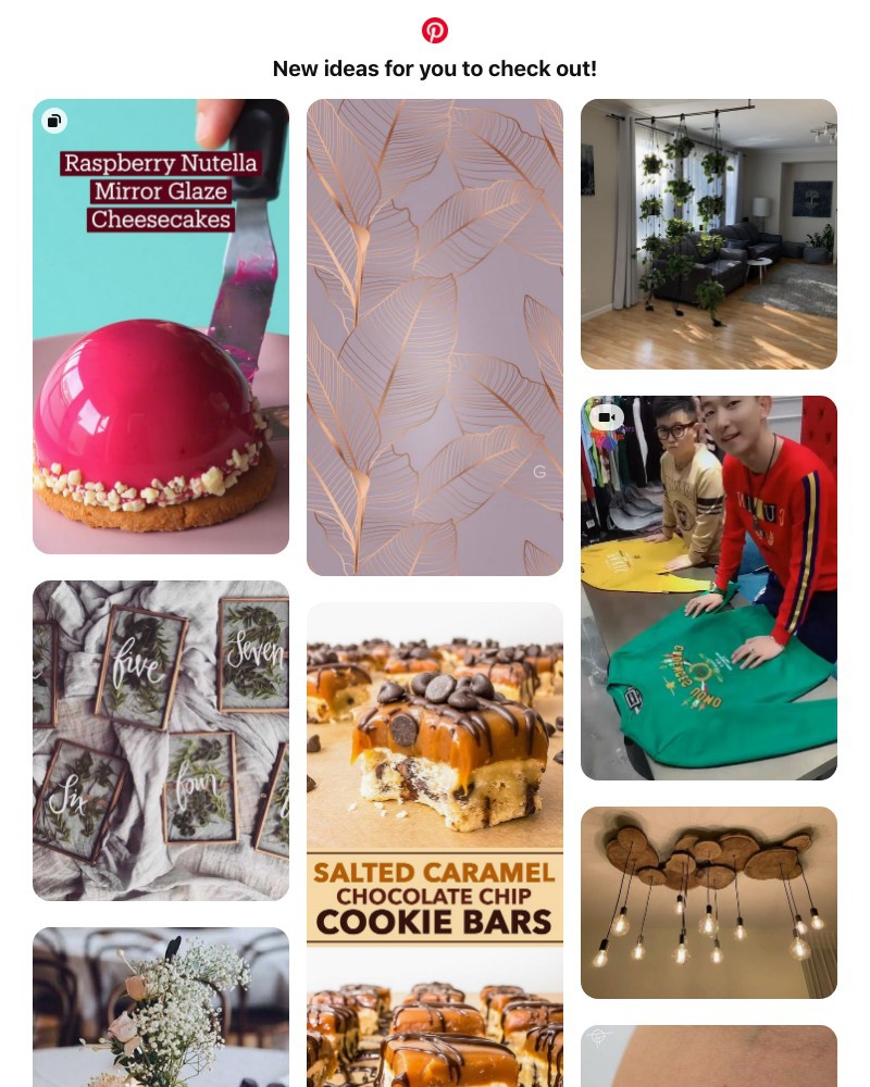 Pinterest - 📌 New ideas are ready for you