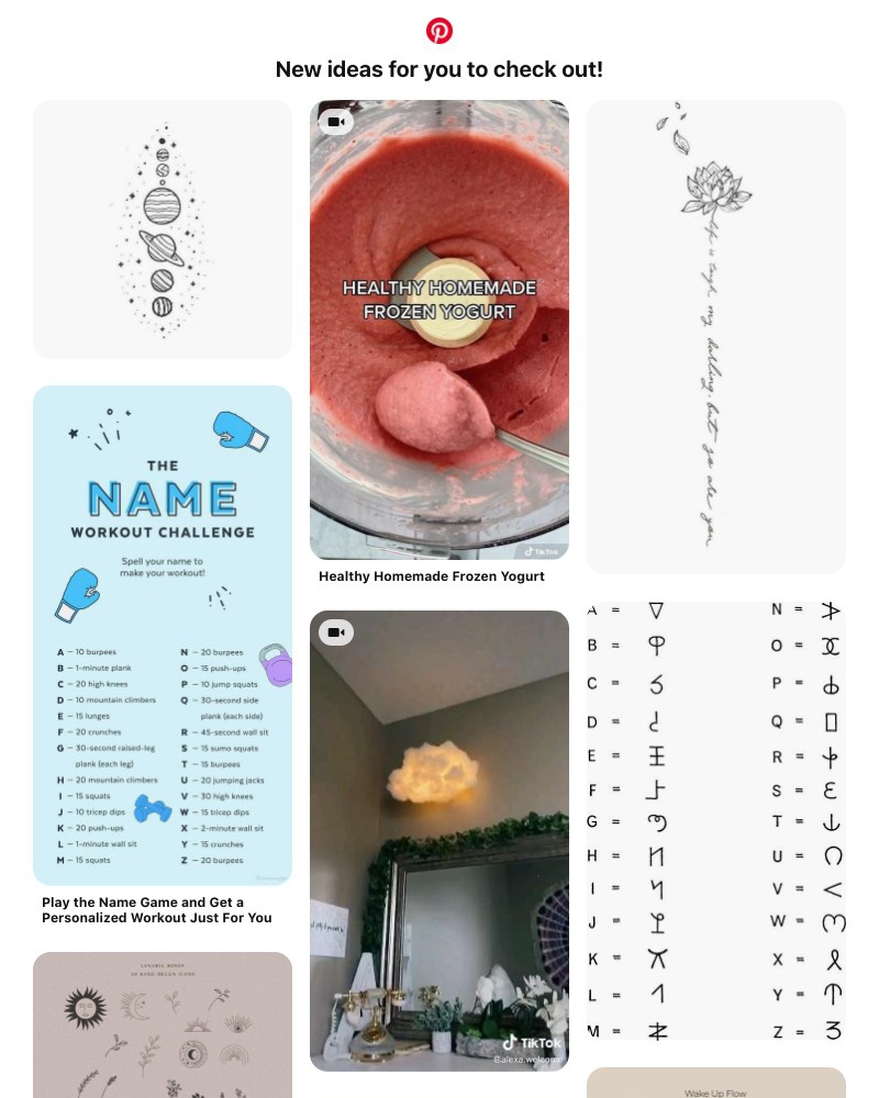 Pinterest - 📌 New ideas are ready for you