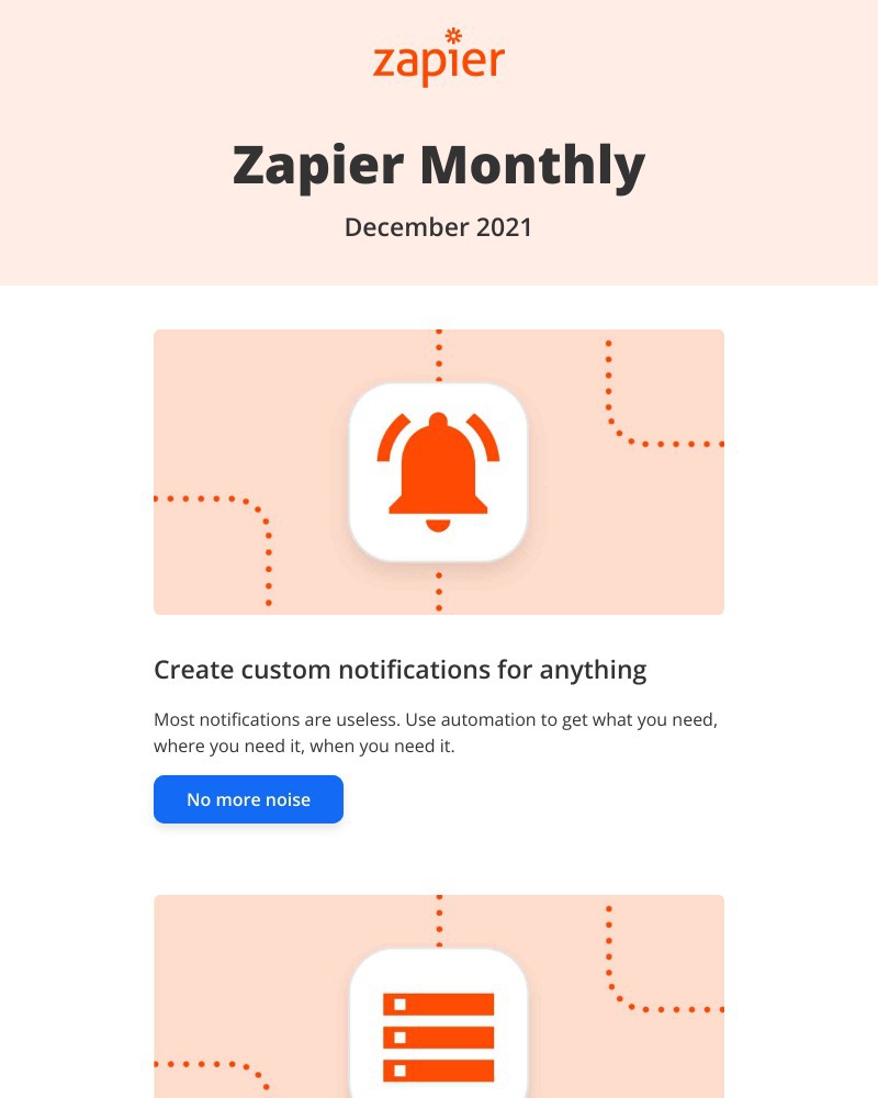 Zapier - New in December: 3 ways Zapier can improve how you work, 6 updates, and 18 new apps