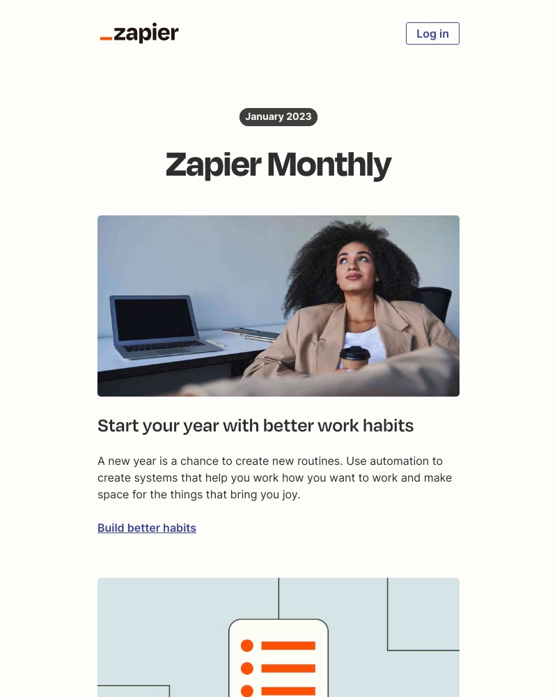 Accepting an invite on Zapier video screenshot