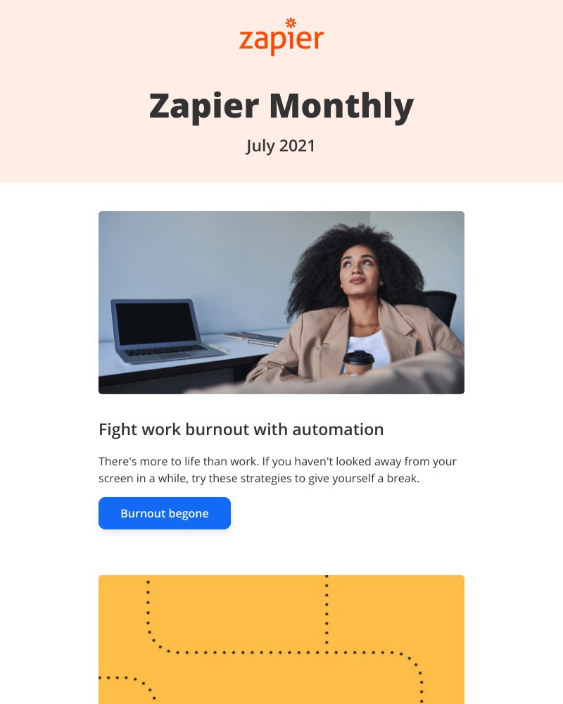 Accepting an invite on Zapier video screenshot