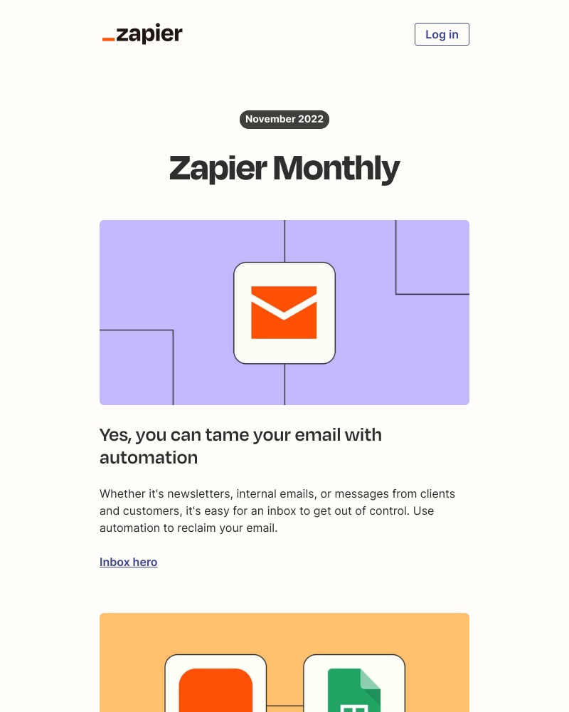 Accepting an invite on Zapier video screenshot