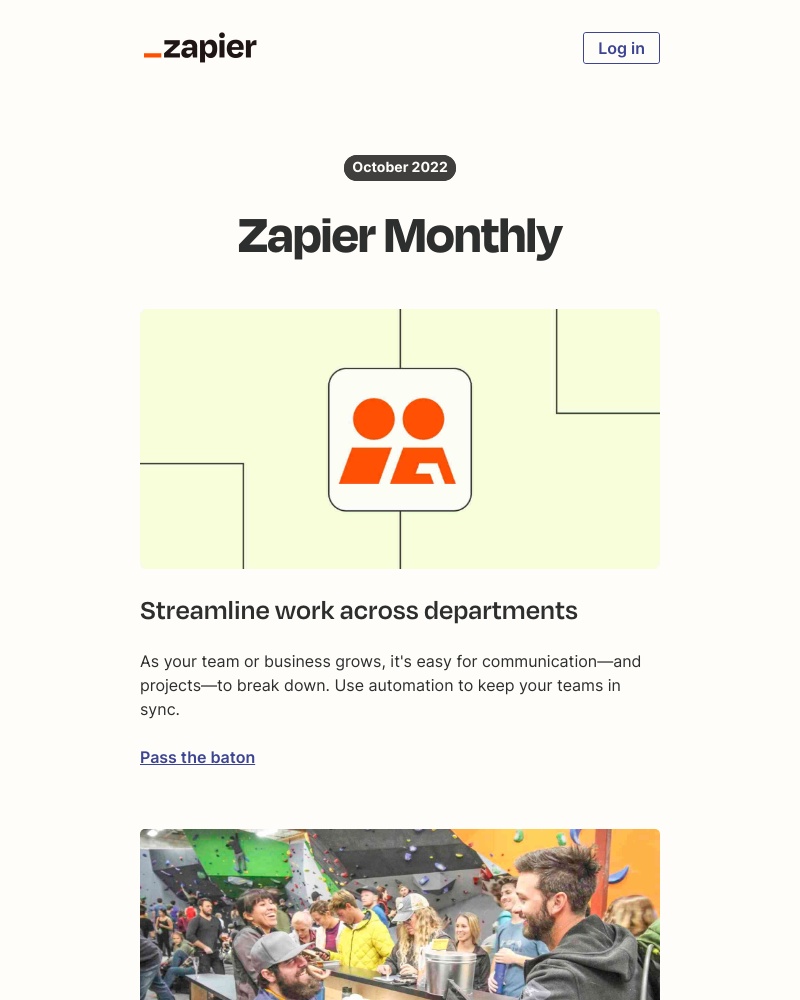 Zapier - New in October: Automation ideas for you and your business, 7 updates, and 18 new apps