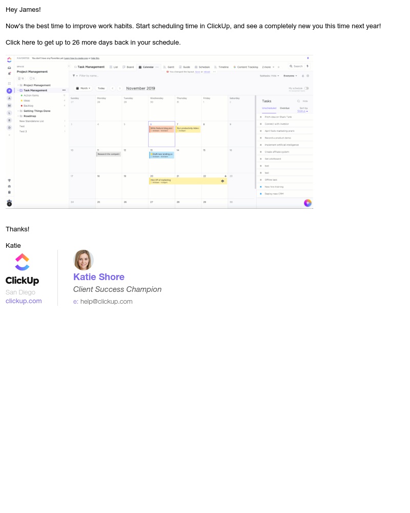 ClickUp - New , new me?
