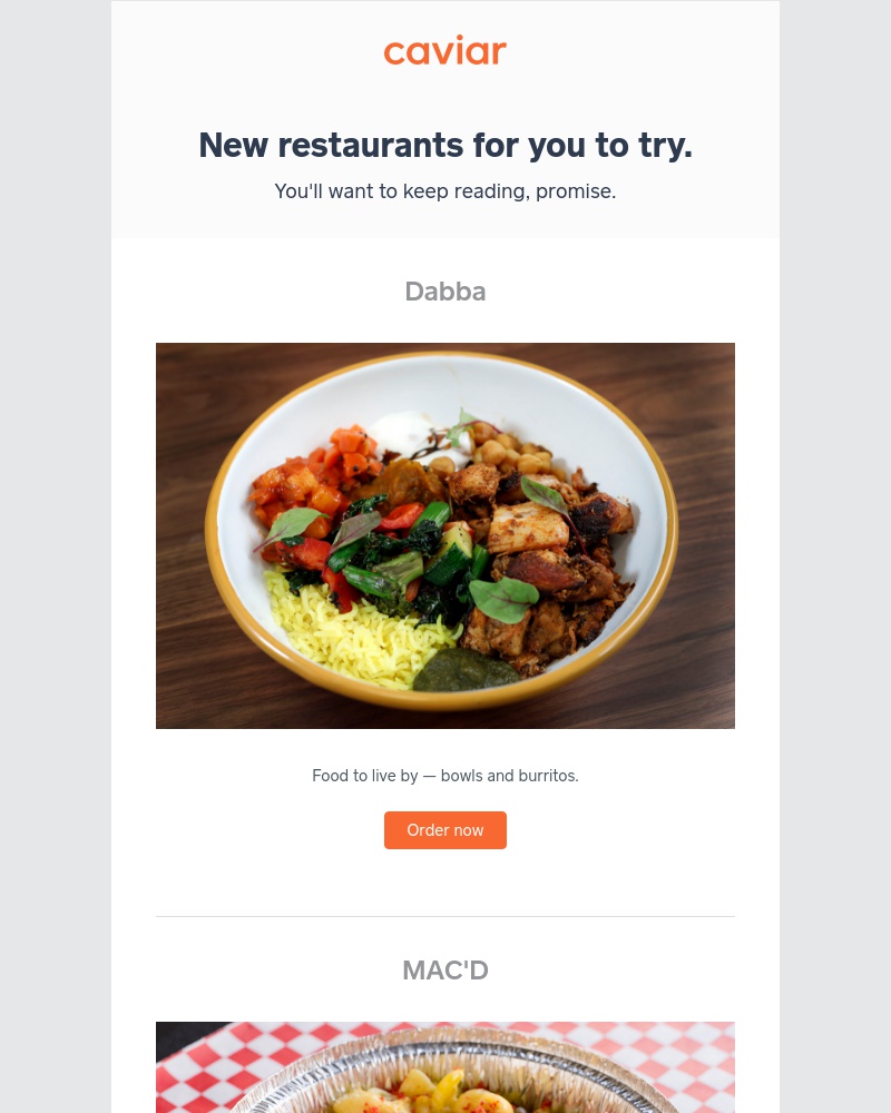  - New Restaurants for you 🍴