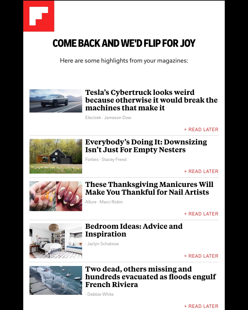Flipboard - New stories waiting for you