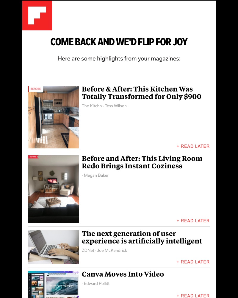 Flipboard - New stories waiting for you