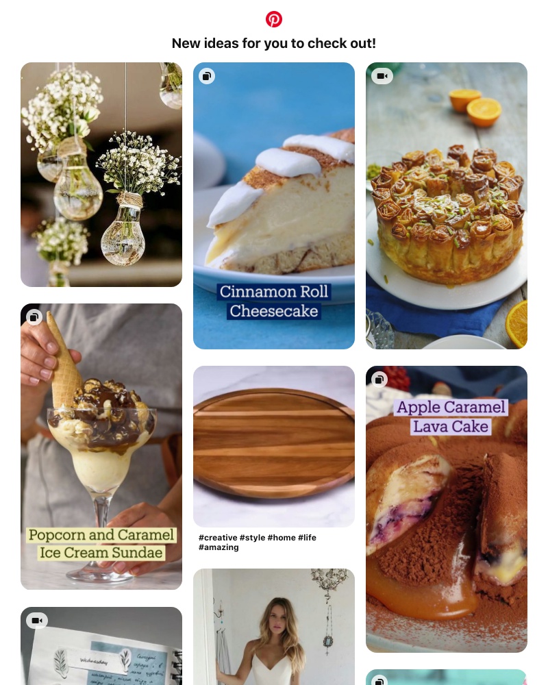 Pinterest - New to your feed: 16 ideas in Baking recipes, Diy food...