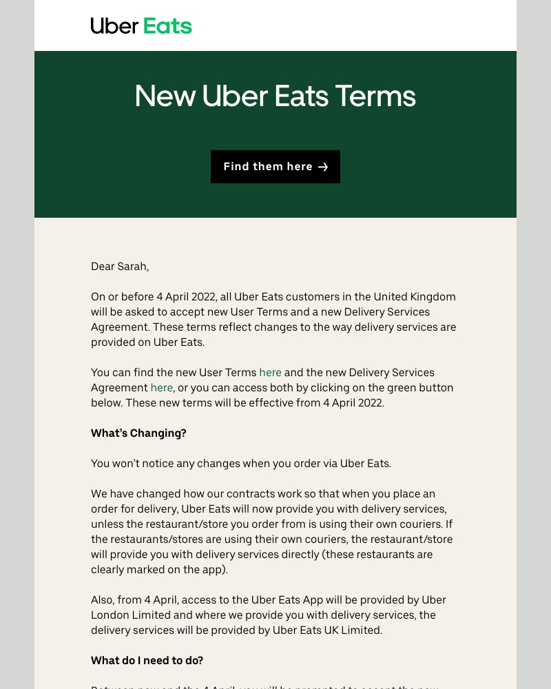 Onboarding on Uber Eats video screenshot