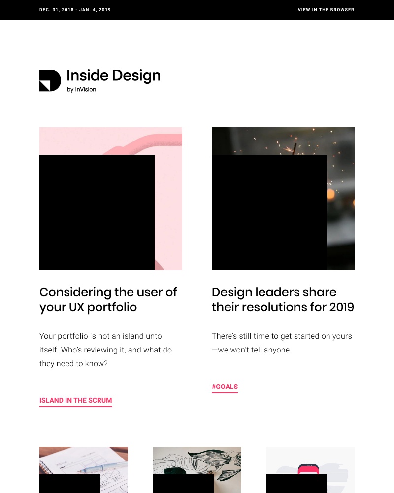 InVision - New Year’s resolutions, from design leaders to you