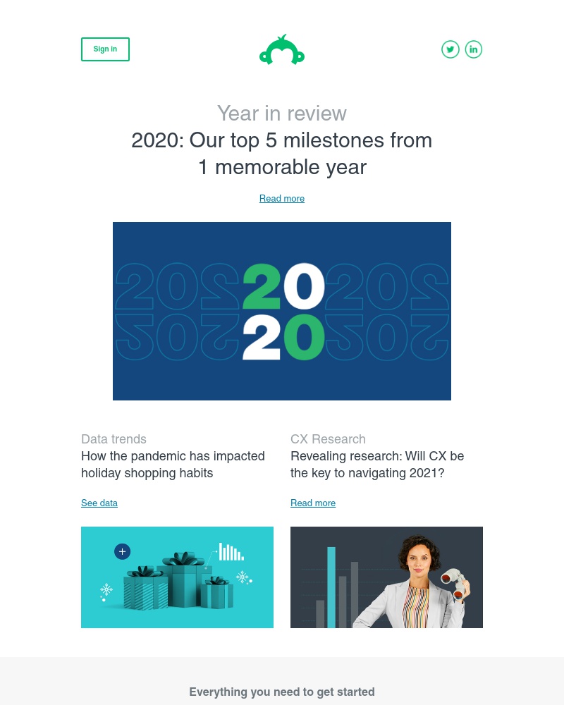 SurveyMonkey - Newsletter: December 2020