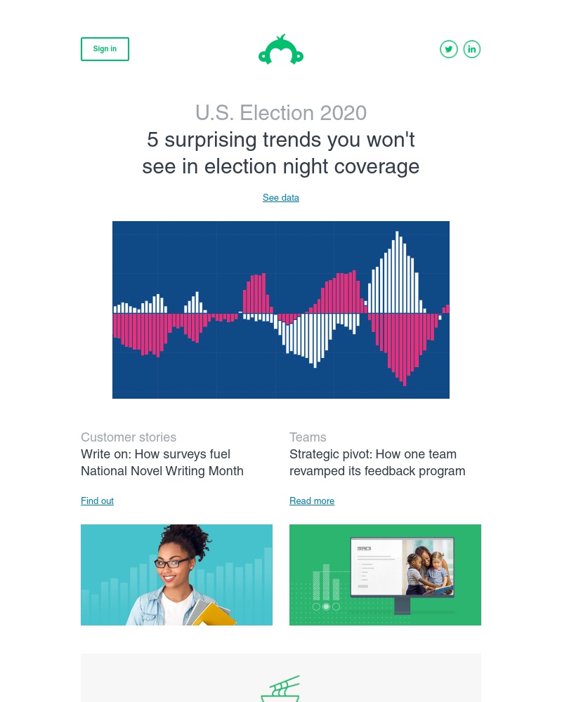 Onboarding on SurveyMonkey video screenshot