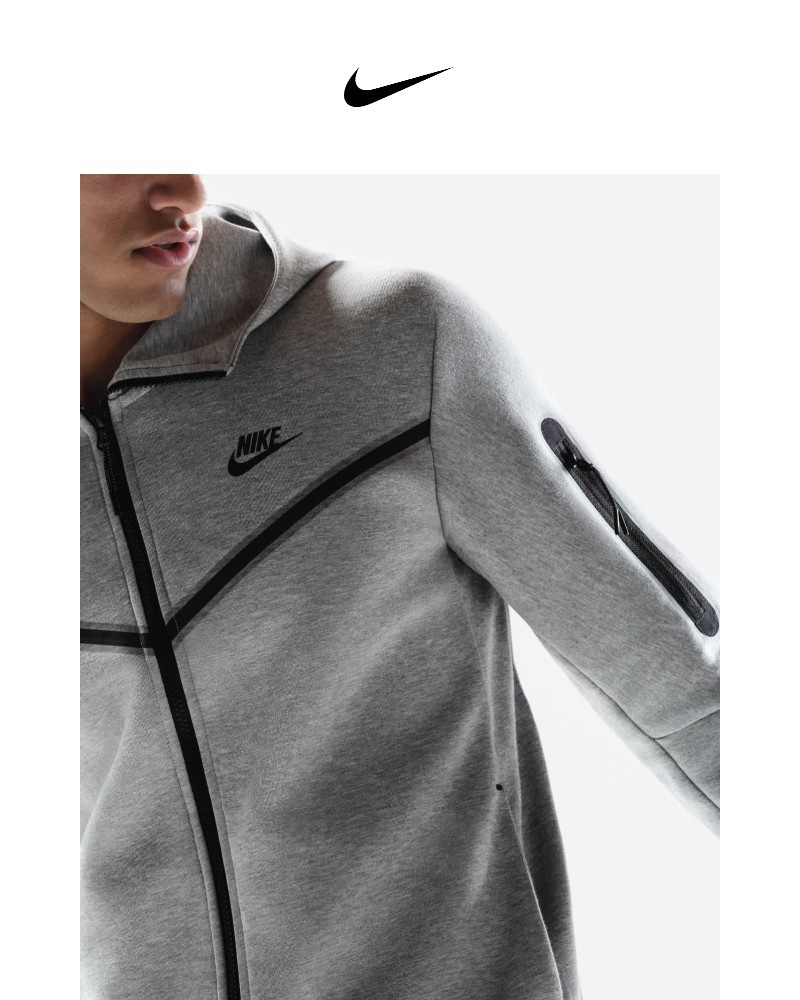 SNKRS by Nikes - Nike Tech Fleece Hoodie: re-tuned for the city