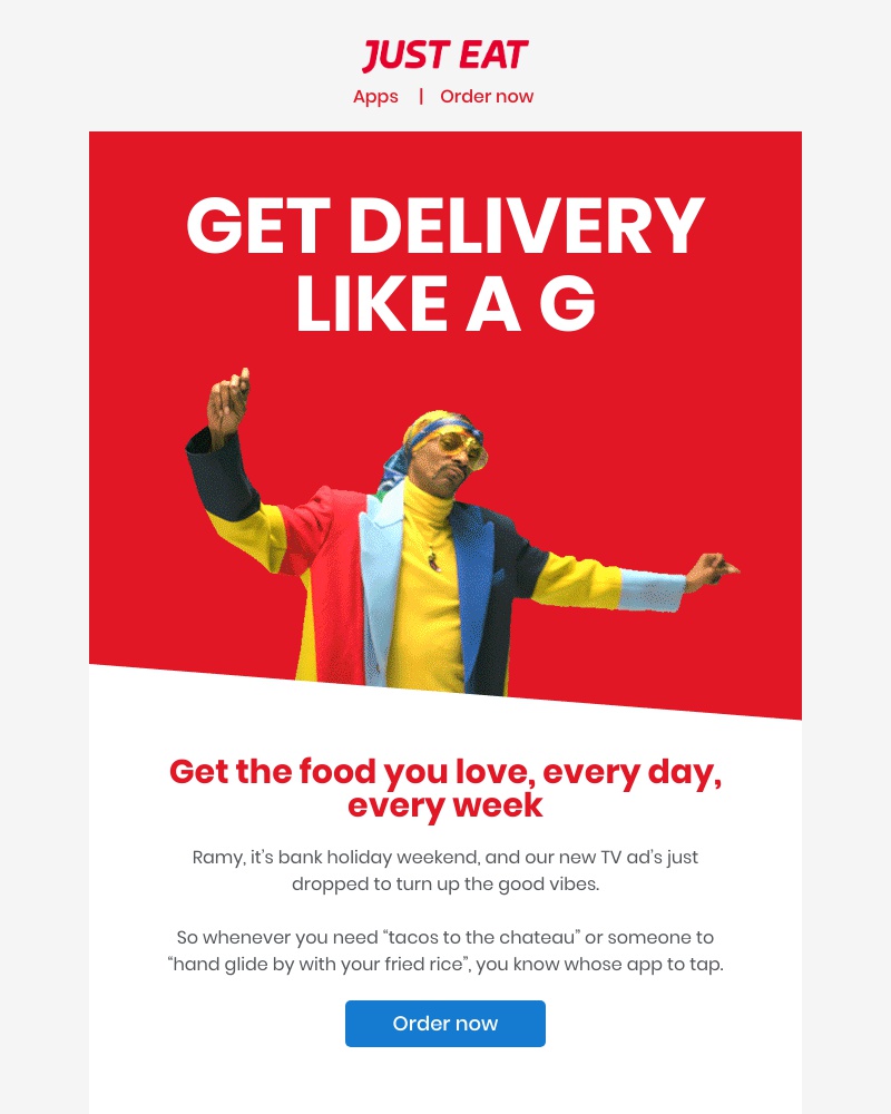 Just Eat - Oh my D O double G 🌭