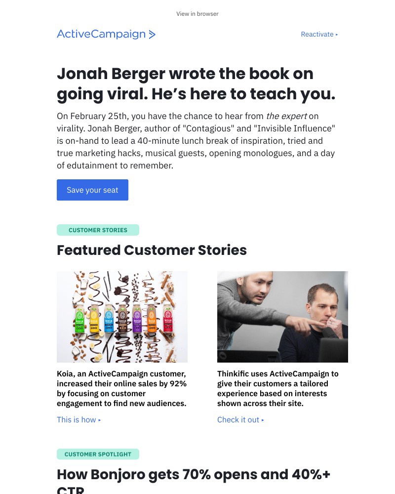  - On February 25th, learn how to go viral