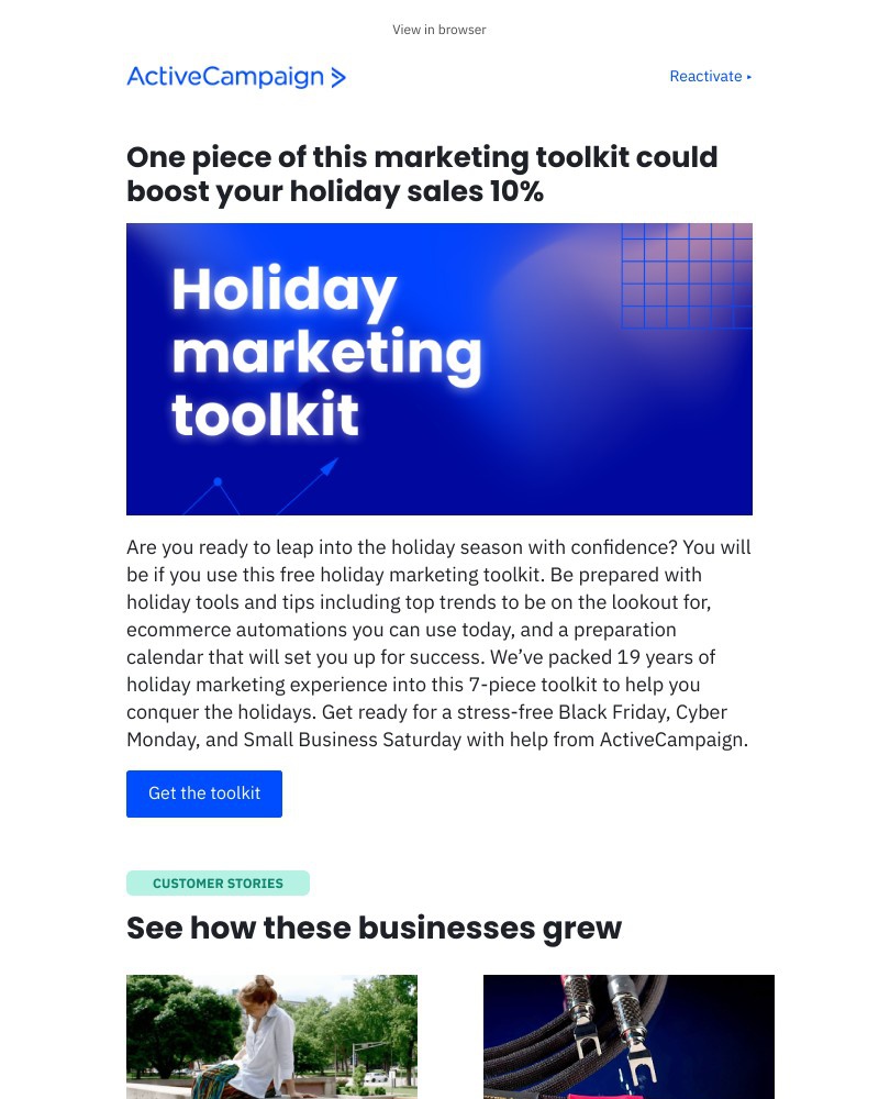  - 🧰 One piece of this (free) marketing toolkit could boost your holiday sales 10%