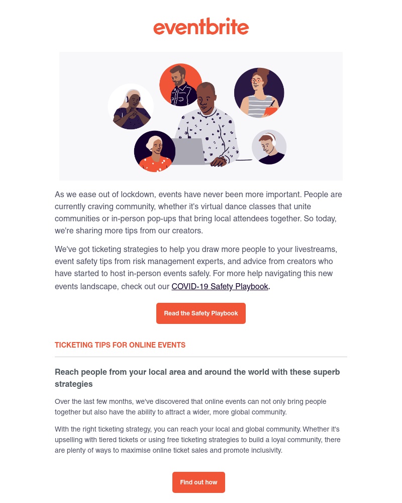 Eventbrite - Online Event Ticketing Strategies, Live Event Safety Tips