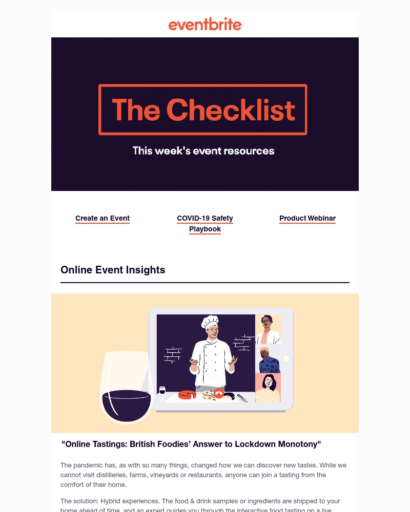 Eventbrite - Online Tastings: British Foodies’ Answer to Lockdown Monotony