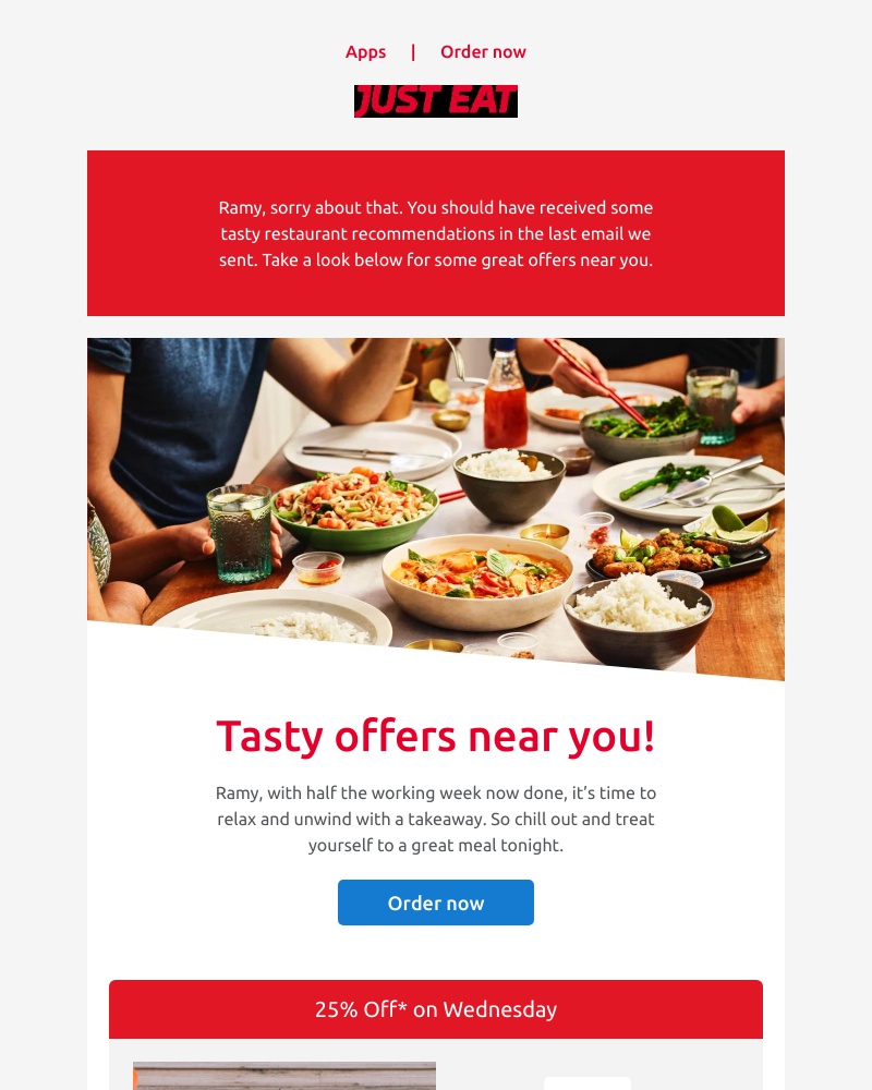 Just Eat - Oops! We forgot something 🙈