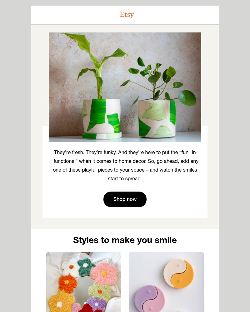 Etsy - Open for some fun