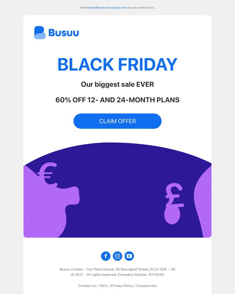 Busuu - ⚡ Our biggest sale ever ⚡