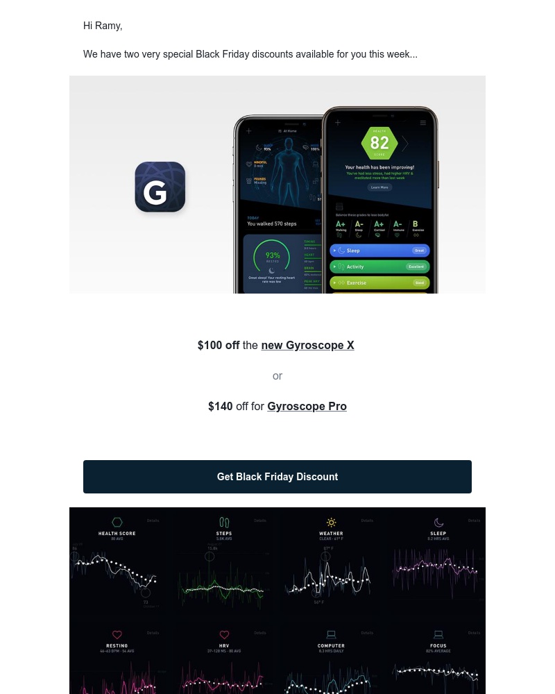Gyroscope - Our biggest sale of the year! 🎉